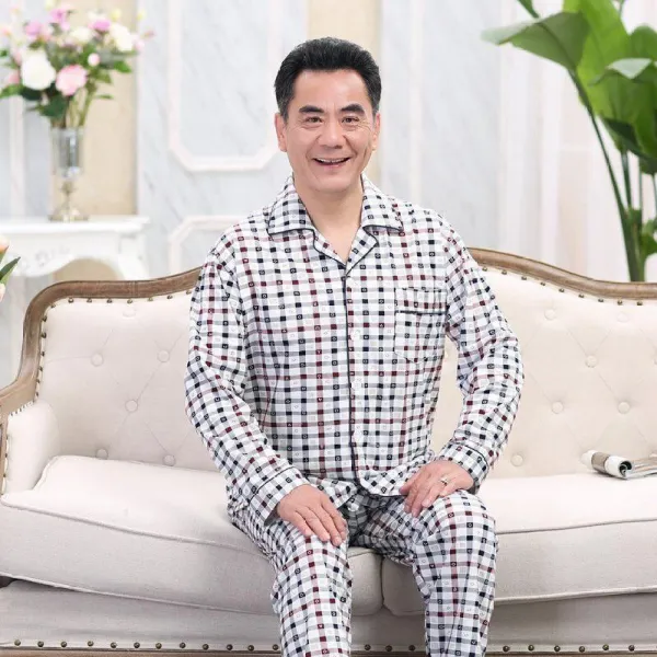 아빠 엄마 중년 노친네 면 반팔 중노년층 여성 실내복 홈웨어