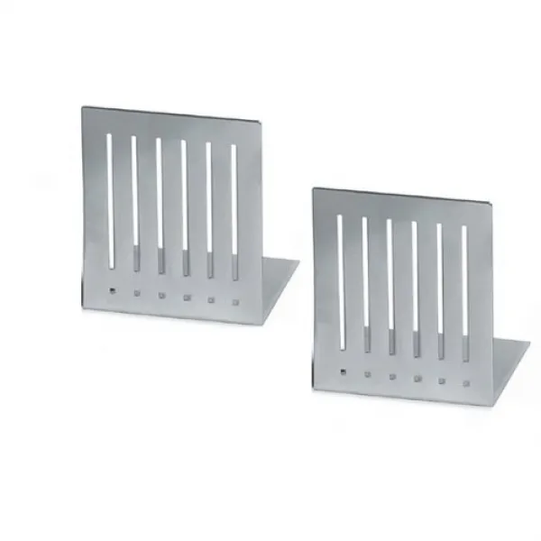 Spectrum Diversified Rectangle Bookends Large Pewter 스펙트럼 다각화 된 직사각형 북 엔드 대형 땜납, 1