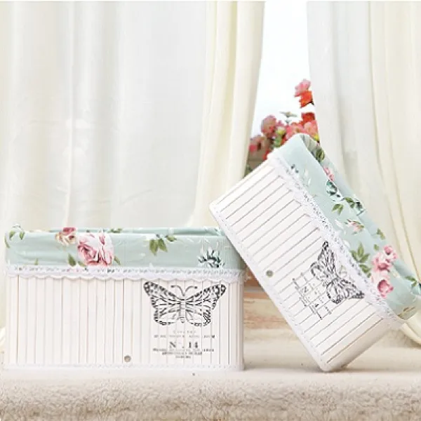 골드코코 라탄수납함 테다 등나무라탄 그테이블 수납바구니 메이크업 품 위빙 아케이스 퀼트 대나무라탄 거실 봄 따뜻한 꽃 늘다 25 와이드 15