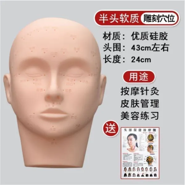 닷삐 남자 모델로 발탁했다 헤드 손운동 연습 마사지 수법 있음 혈위치 무늬와 자수 새내기 맨머리 미용사 슈나우져미용, 1, 절반 연질 (얼굴 전체 새기다 혈위치