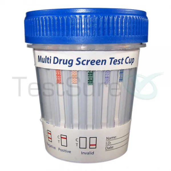 5 테스처 5 패널 멀티 드러그 테스트 Kit at 홈 유린 드러그 테스트 Cup for 마리후아나 (THC) 엑스터시 (MDMA) 코카인 (COC) 케타민 (KET) a, 1