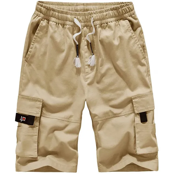 ZEETOO CARGO 반바지. 표준 다발 내분비선 성신 생물 ELASTIC WAIST 멀티 POCKET CAMO WORK KNEE LENGTH를 TACTICAL 중량 부족