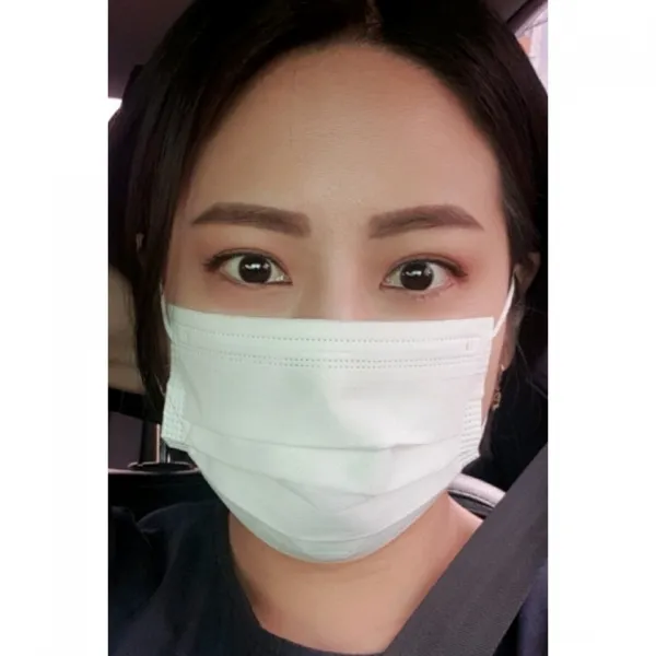 (바이러스 완벽차단) 국내재료 순수 국산품 일회용 덴탈 비말차단마스크(KF-AD) 대형50매 3중MB필터