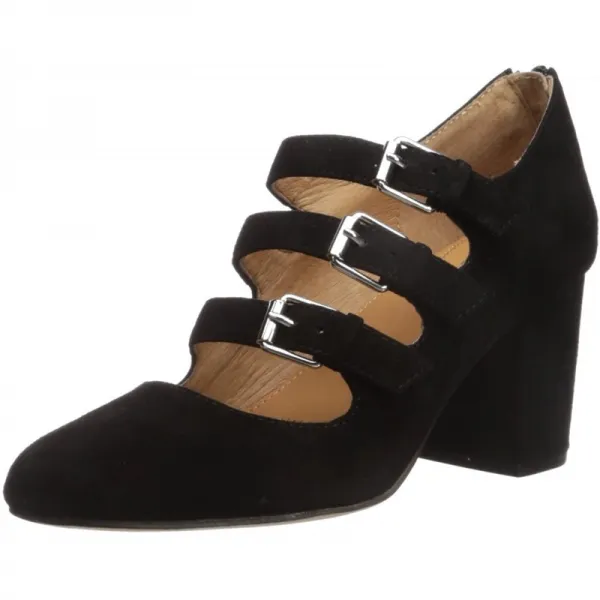 기회주의 신발 - Corso Como Women's Rogers 펌프 Black Kid Swede 9.5 Medium US 펌프스