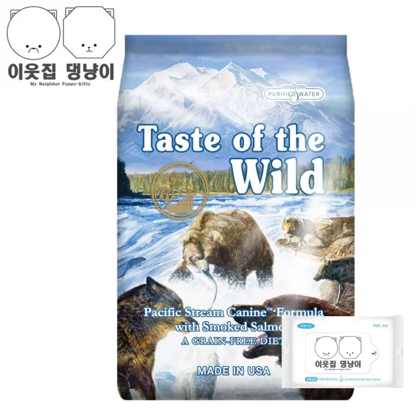 [TOW]토우사료 훈제연어&고구마 1.2kg 2kg 4.5kg 9.98kg 강아지 기호성사료, 토우 독 훈제연어&고구마 4.5kg