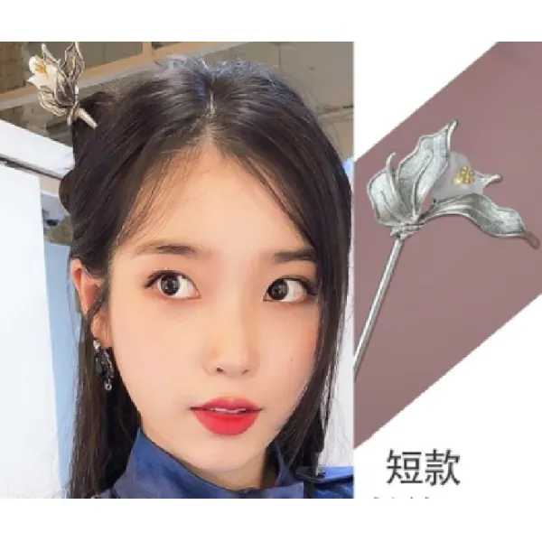 No Brand 호텔델루나 장만월 비녀 아이유 머리핀 헤어핀 뒤꽂이