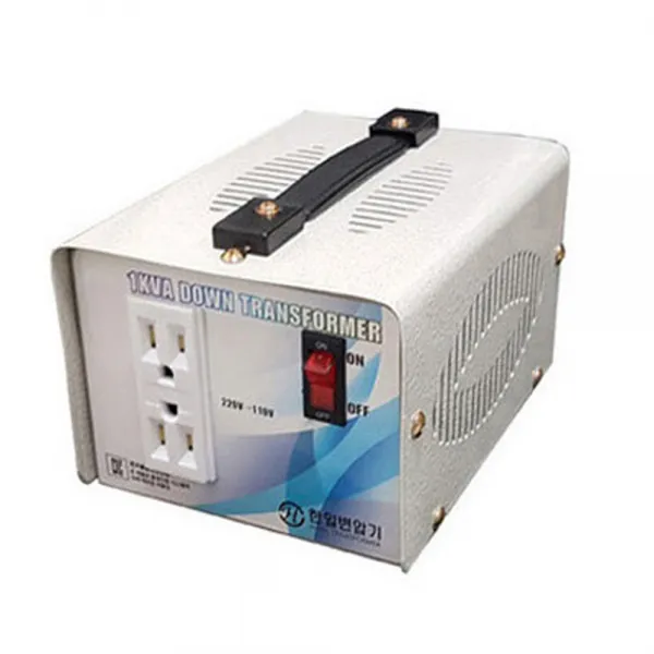 한일 가정용 변압기 220/110 국내산 1kw. 2kw. 3kw. 5kw 강압기 1k강압220/110
