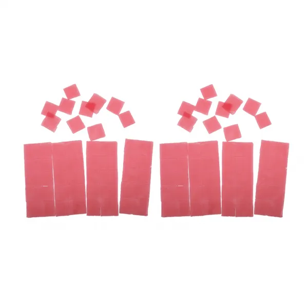 FWT100pcs 2x2cm 다이아몬드 회화 자수 십자가 도구 방해물 석고