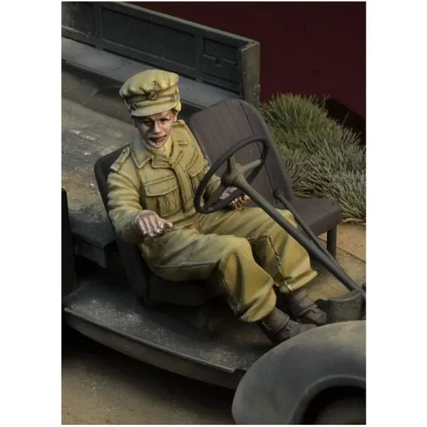 디 데이 미니 스 1/35 제 2 차 세계 대전 영국 보조 지방 의용군 (ATS) 여성 드라이버 레진 키트 DD35139