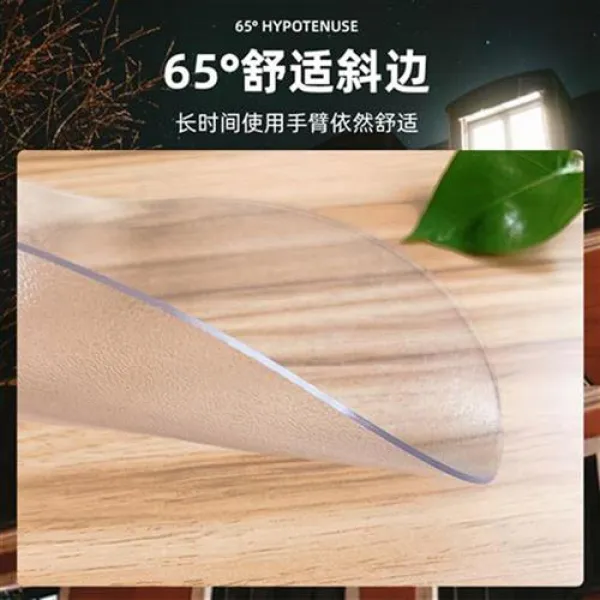 투명식탁보 원형 방수매트 오일 방지 PVC 소조함 F재료 티테이블 뜨겁다 크리스탈 판 2731368022, 90cm 직경 원탁테이블