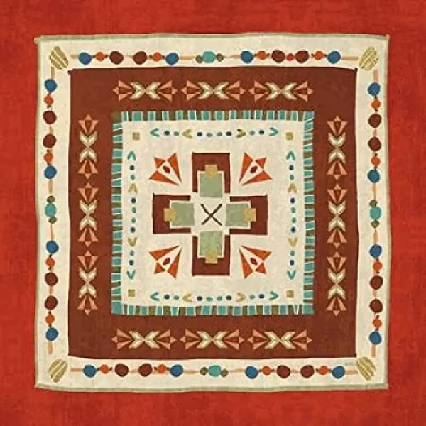 남서쪽 심장 타일 Vi 포스터 인쇄 베로닉 샤드로 12 X 12 