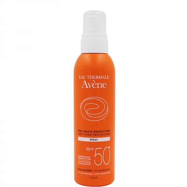 아양 (AVENE) 성인 스프레이 SPF50+ 시원한 차단크림 느끼하지 않아 200ml