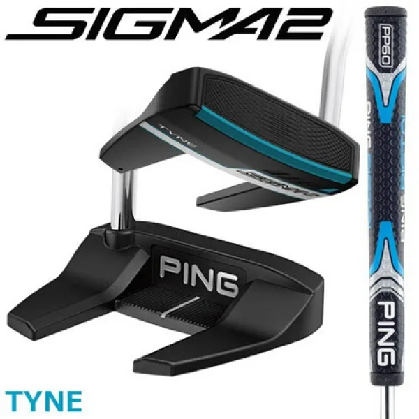 PING [핑] SIGMA2 [시그마2] TYNE [타이] 퍼터 스텔스 마무리 길이 조정 기무능함 PP60그립 [일본 정규품], 상세 설명 참조0