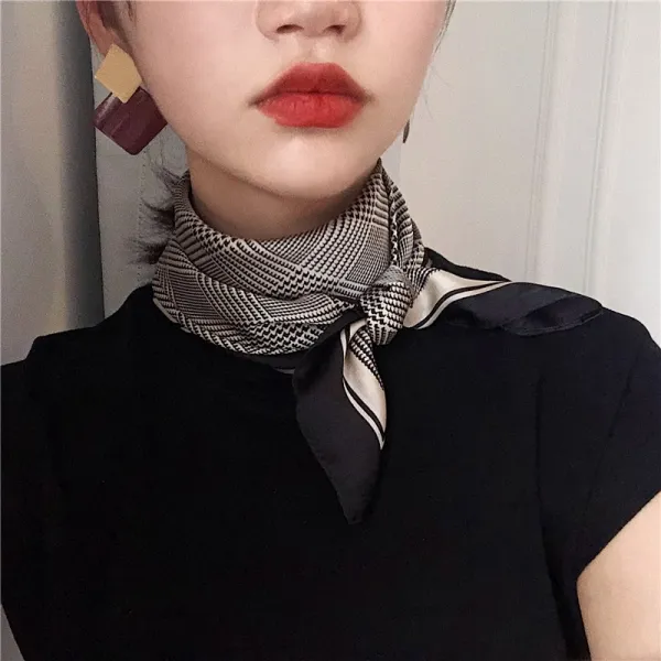 앤티크 천조격 쁘띠 [스카프 봄가을 스카프 대한민국 장식 누님 티슈TTBe70