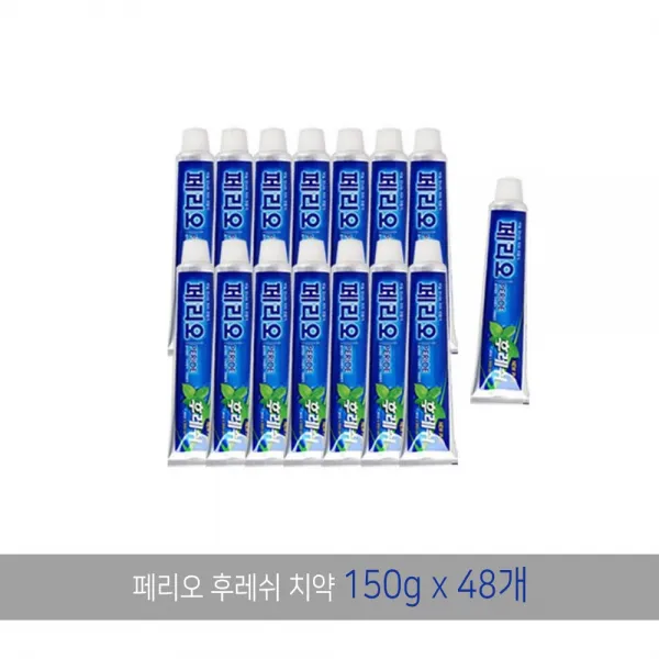 페리오 후레쉬 치약 민트향, 1Ea, 48개