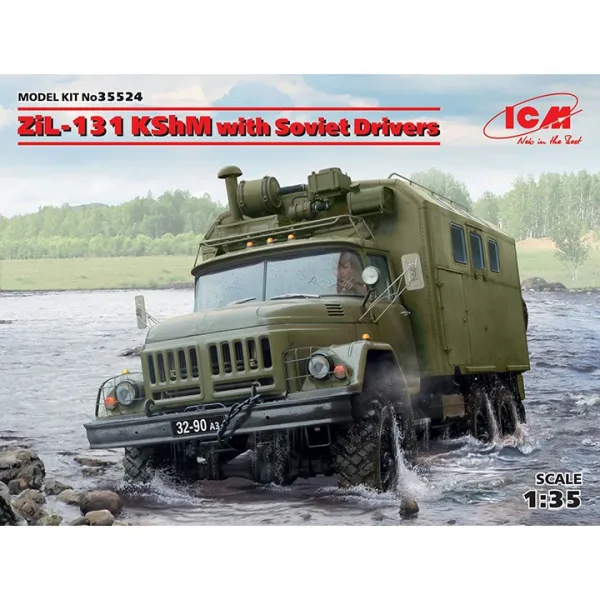 BICM35524 1대35 ZiL-131 KShM 및 소련군 운전병, 단품