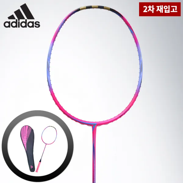 아디다스 배드민턴 라켓 스틸리스틴 W5 핑크 초경량 스피드형 RK815501