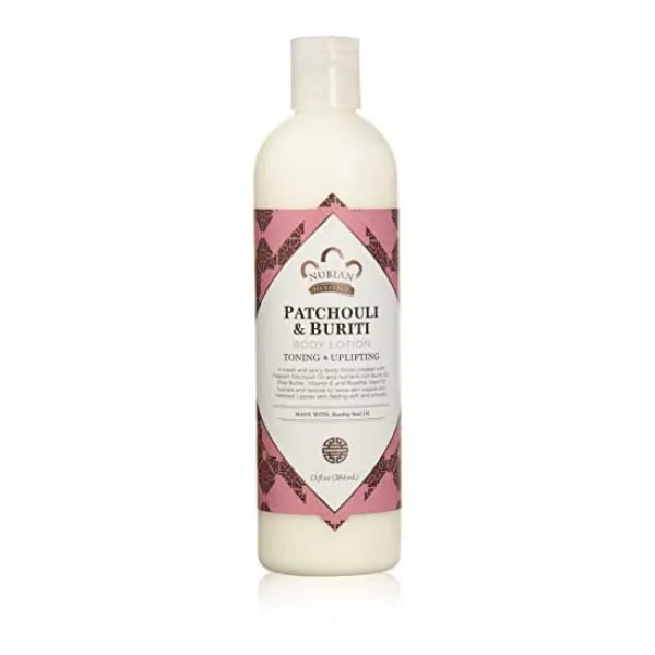 Nubian Heritage 누비안헤리티지 LA직배 시어 버터와 로즈힙이 함유 바디 로션 파출 리 & 부리 티 13 Fl Oz, 1개