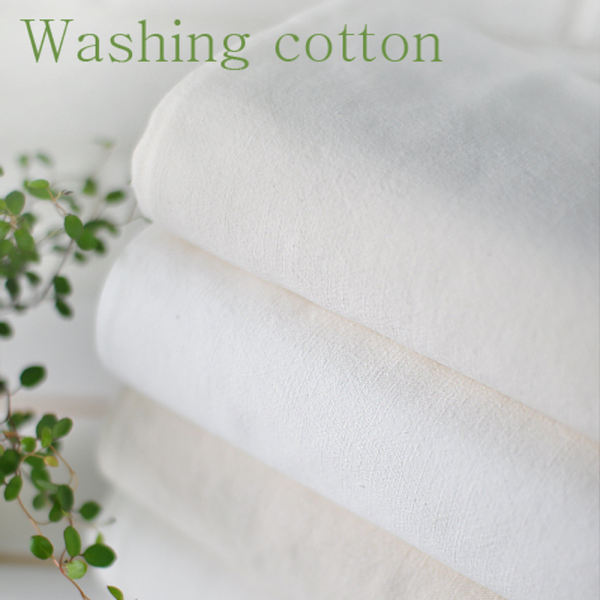 총각원단) 무명)10수&17수 워싱무명 4종(2087) c14, 3. 17수 백아이보리