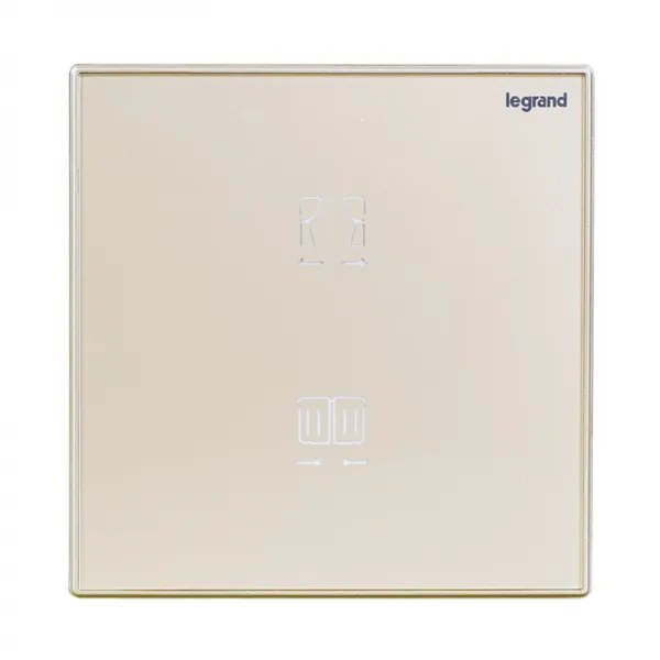 커튼 로게 위원장 낭일 경치 터치 전동 스위치 스마트 패널 롤스크린 모터 벼슬길에 오르기 위한 책 3288970160, 골드 터치 1 위치 커튼