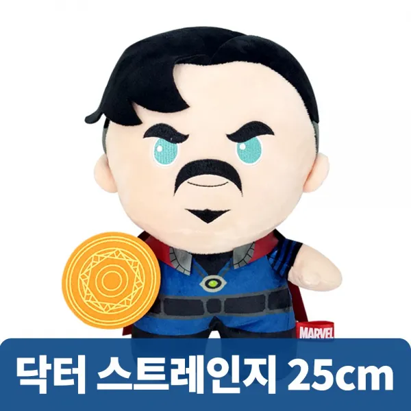 마블 어벤져스 주먹인형 건틀렛 타노스 캡틴아메리카 스파이더맨 헐크 아이언맨, 닥터스레인지25CM인형