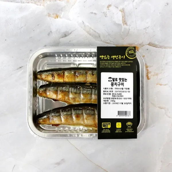 피쉬데이 참말로 맛있는 꽁치구이 (3-4인용), 1개, 240g