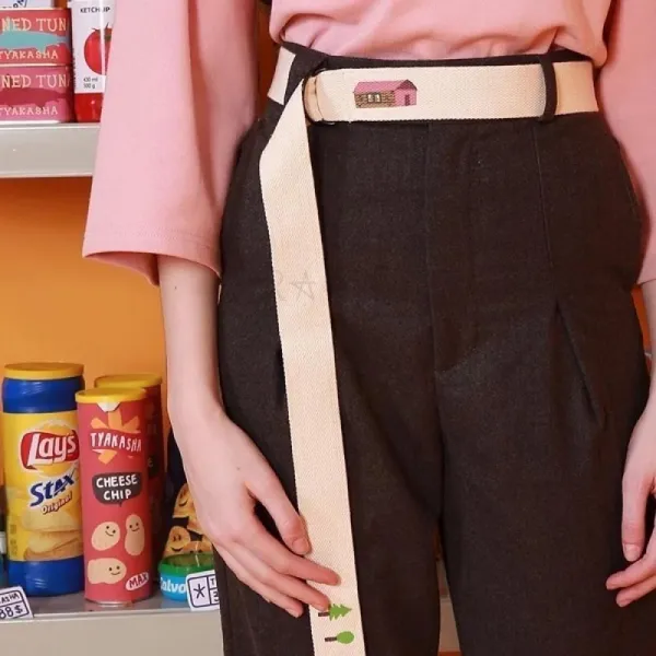 Kirahosi 여성 벨트 인싸 여자 허리띠 예쁜 청바지 원피스 코트 정장 바지 캐주얼 혁대 386 M11 Ageotjum