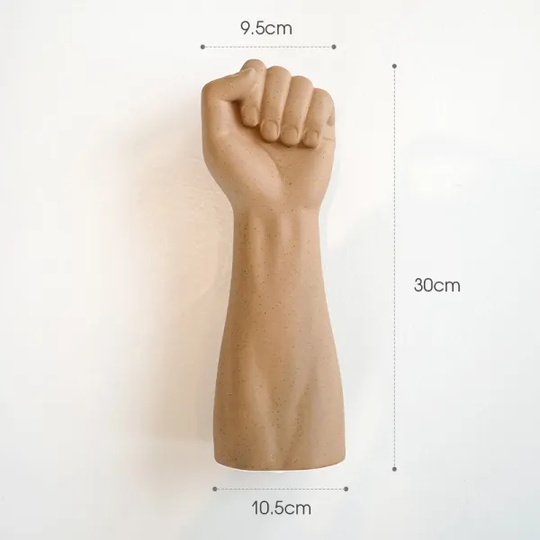 오브제화병 북유럽 석기 세라믹 얼굴 주먹 모양 장식 주먹 다크 