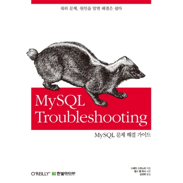 MySQL Troubleshooting:쿼리 문제 원인을 알면 해결은 쉽다, 한빛미디어