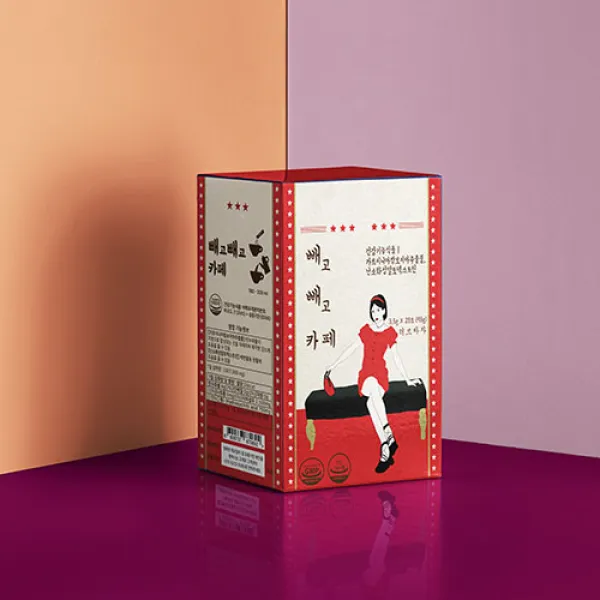 러브바자 빼고빼고카페 헤이즐넛 아메리카노맛 28p, 1개, 98g
