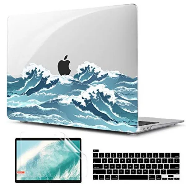 에스컴[새로운모델하드쉘16MacBookTwoL투명용케이스프린트Pro1A2141개용20193-Ocean], 현재상품선택, 개념적인 뇌