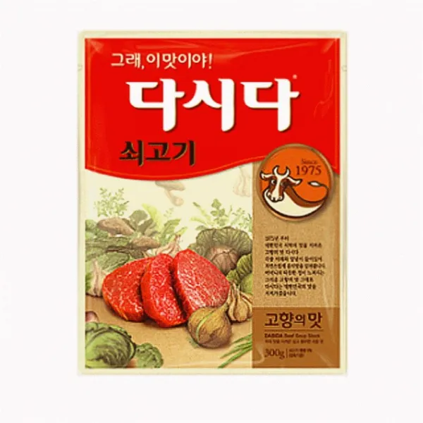 8du쇼핑nw7sov1350 CJ 제일제당 쇠고기 다시다 300g 40개입 1박스, 단일 수량