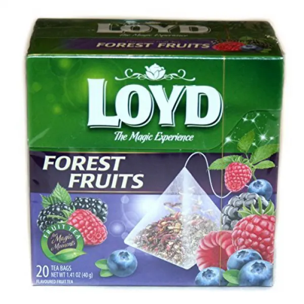 Loyd the Magic Experience Forest Fruit Tea 20 teabags Loyd the Magic Experience 삼림 과일 티 20 티백, 1