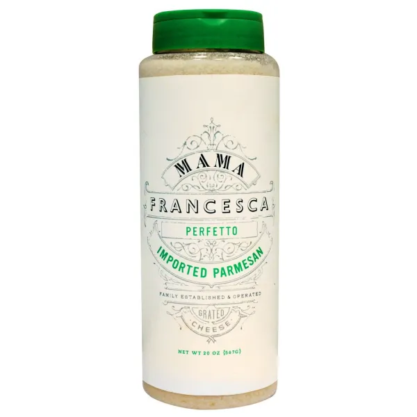 Mama Francesca Premium Classic Parmesan Cheese 20 oz (567g) 마마 프란체스카 프리미엄 클래식 파르 메산 치즈 567g (567g), 1