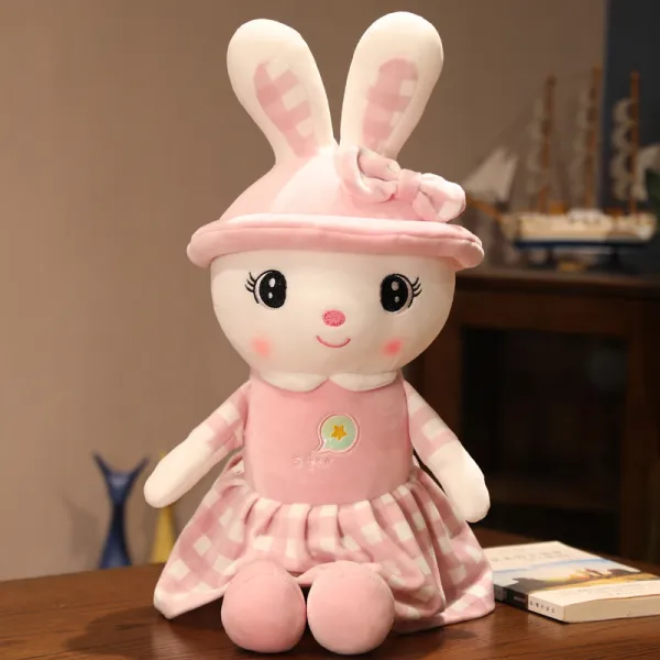 봉제완구 별 토끼 봉제인형 여성 모시다 수면 큰사이즈 허그 쿠션 큐트 화이트 공공의 어린 3847692285 별 토끼 보라색 50 센치 증정 털 걸이용품 _라이