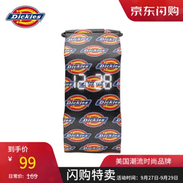 Dickies 수석비 35mm조패파pr watch창의 테크노방수학생지능용 종이시계 흑색 lo(2309)