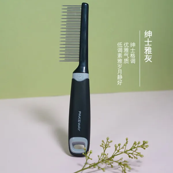 TRAGLOBAL 애완동물용품 고양이 빗 털 신기 애완동물 펫 전용 가다 부유함 장단 이빨 뷰티 빗다 바늘 열다 결, 신사 아회