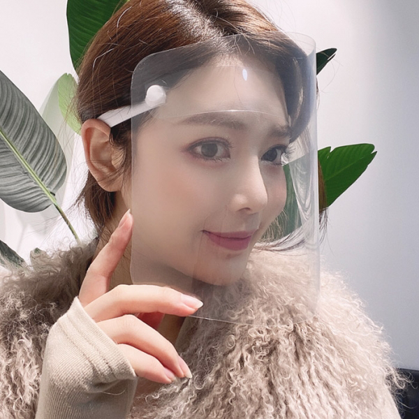 페이스쉴드ml사이즈/안면보호/투명/위생/마스크
