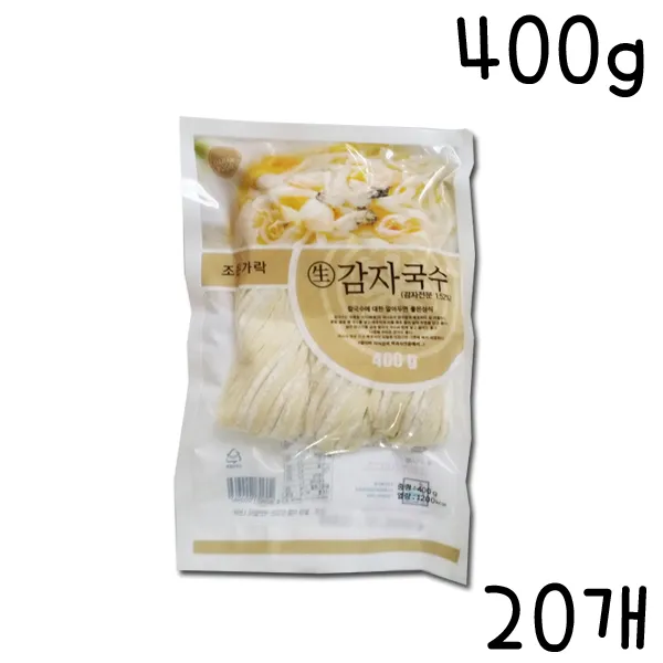 H/가락식품 생감자국수/감자국수 생/가공면류 쌀국수면, 단일상품