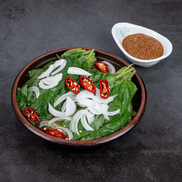 경주 장다미 콩잎물김치(2kg)+ 표고강된장 세트, 1세트