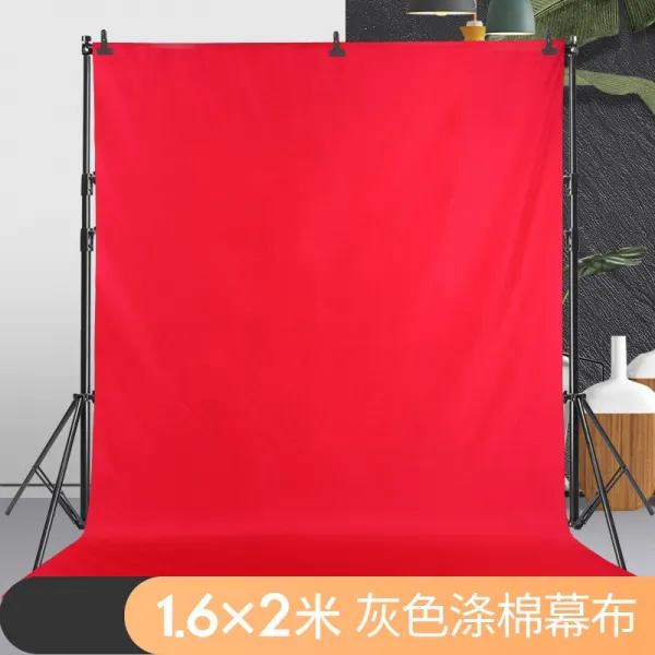 포커싱스크린 동영상 Keylight포토샵 사진촬영 촬영 배경 스튜디오 블랙(단색)파랗다 천막천, T19-레드