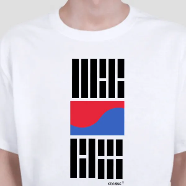 키밍 태극기 태극마크 티셔츠 광복절 응원복 단체티 237505863EA