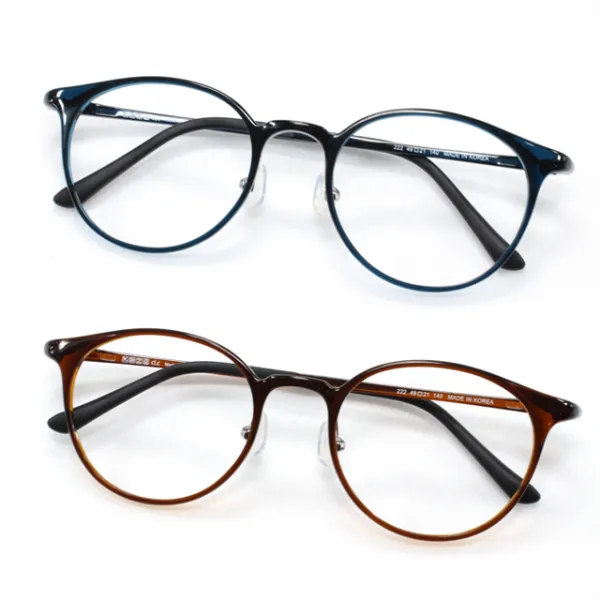 Clc 가벼운안경테 전체울템 원형안경테 222 