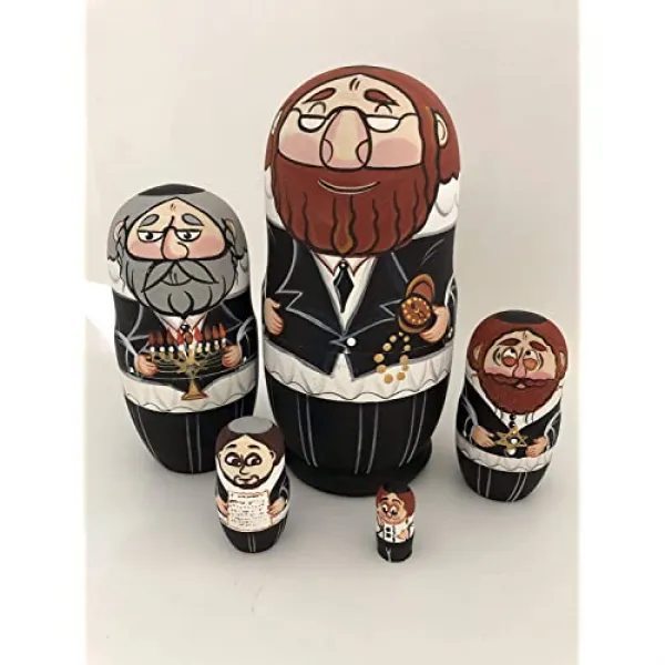 NMT 유월절 선물 !!! Mens Matryoshka 인형의 보석상 - P047608QML8B437, 기본
