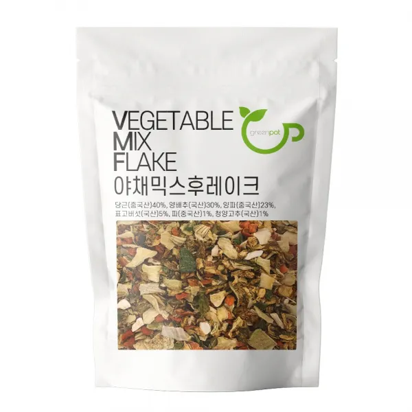 그린팟 라면스프 야채건더기스프 세트 야채믹스후레이크 300g