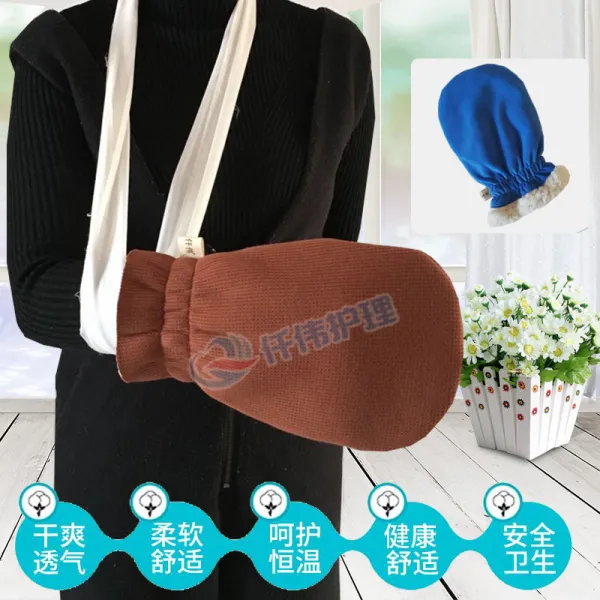 워머장갑 부상에서 회복되다 보온 손가락 골절 수술 후 케어 오버핏 두꺼운 바람막이 추위 마저도 가리키다 4859955998, 그레이 더블레이어 두꺼운 손가락 하나