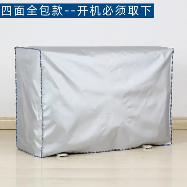 에어컨커버 에어컨커버 실외 에어컨실외기 자외선차단 보호커버 비가림막 후드 마스터 기계방수 먼지 x가리개 물이 끓다 기아님 인출한, C06-대 3P(98x40x75cm)