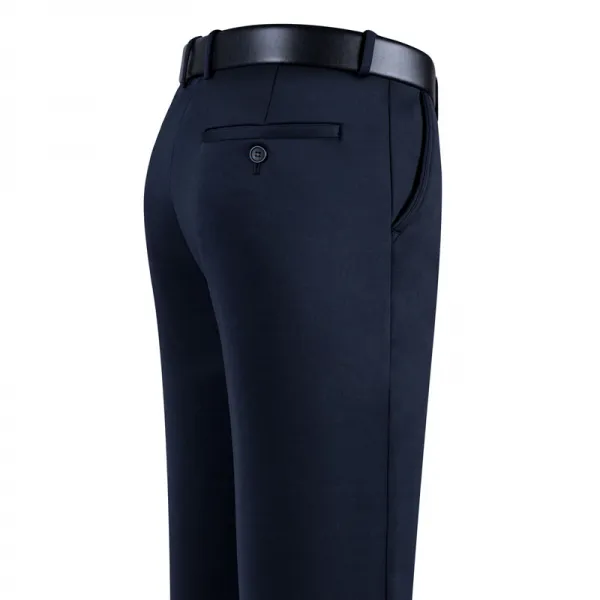 사면 스판 캐주얼바지 와이드 루즈핏 스트레이트핏 일자 남자 면함 다림질 비지니스 원턱 롱 팬츠