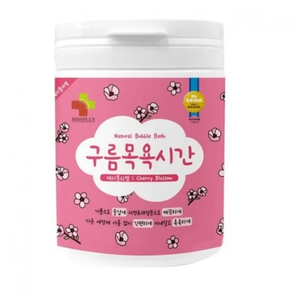 미스플러스 구름목욕시간 대팩 버블바스 체리블라썸, 500g, 10개