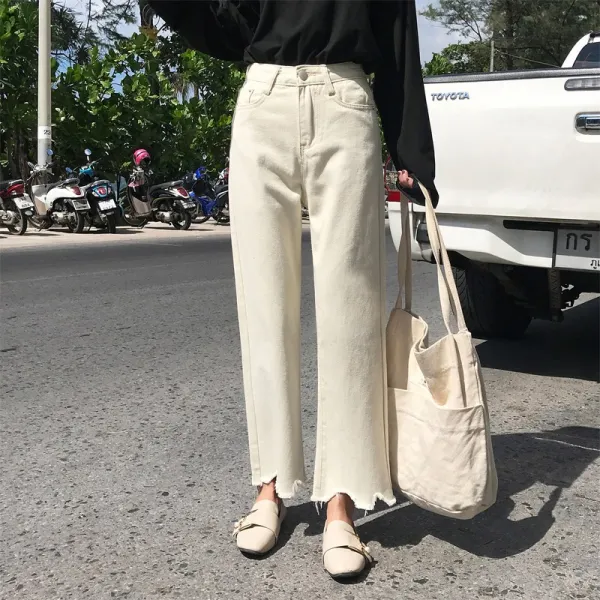 머머다 머머다 여성 일자 청바지 와이드 데님팬츠 빅사이즈04 Ktk04 584716068639_i1io